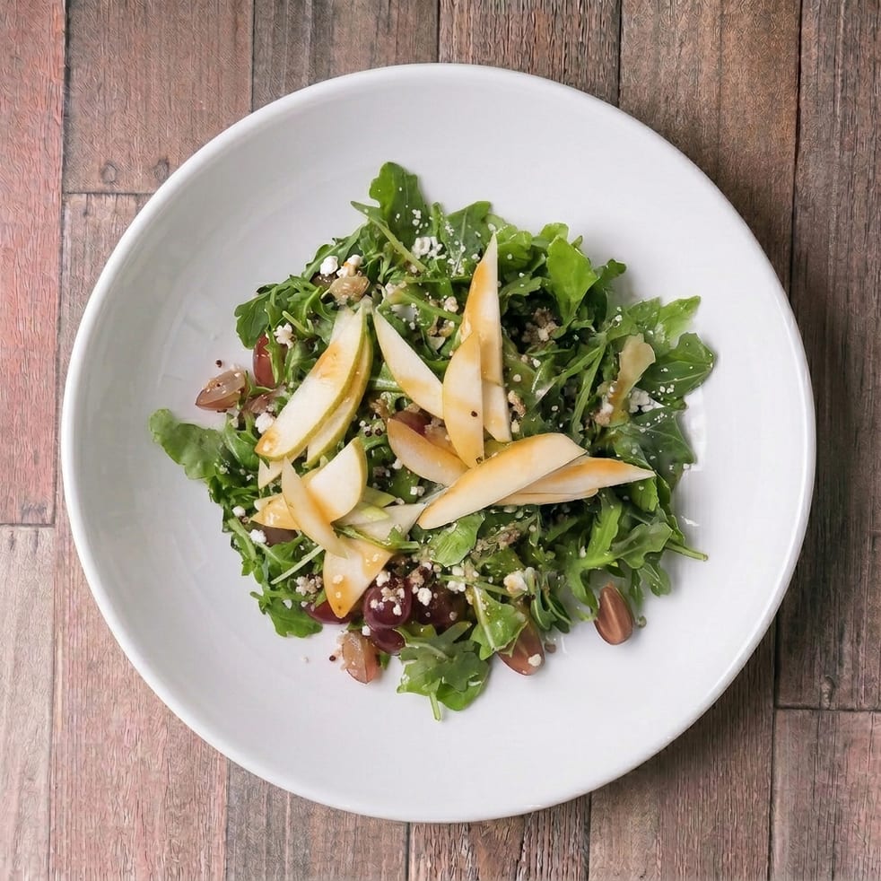 Half Arugula Salad.