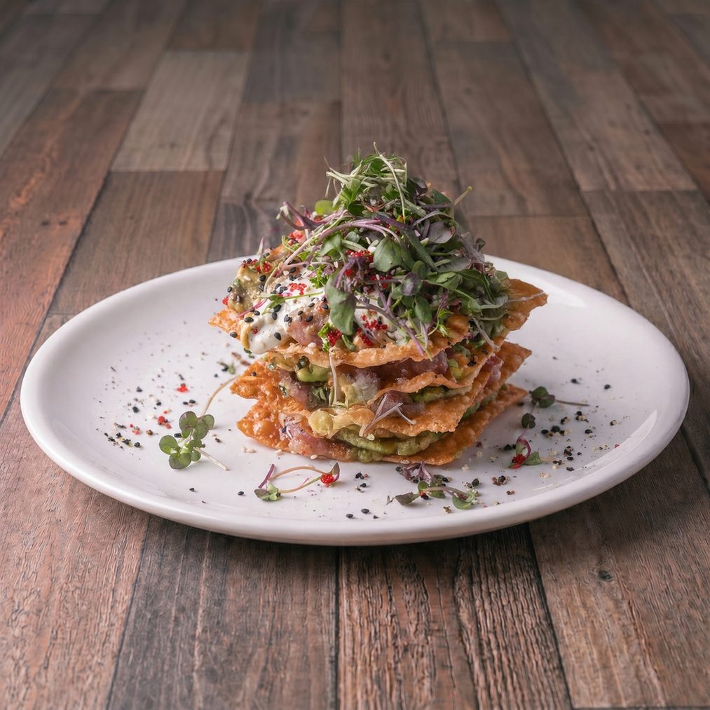 Ahi Tuna Tower.