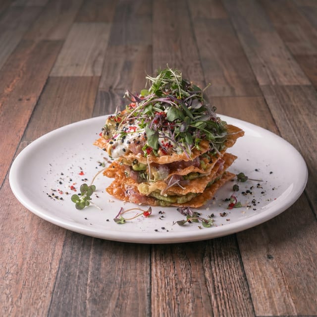 Ahi Tuna Tower.