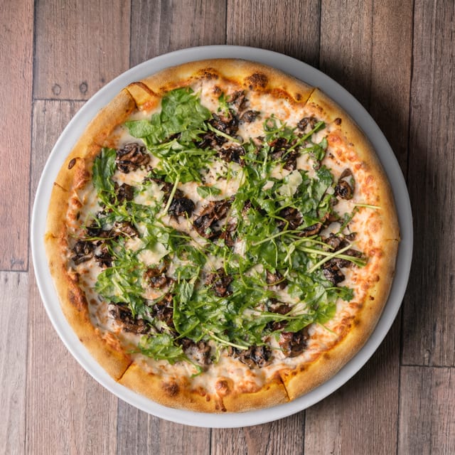 Wild Mushroom Pizza.