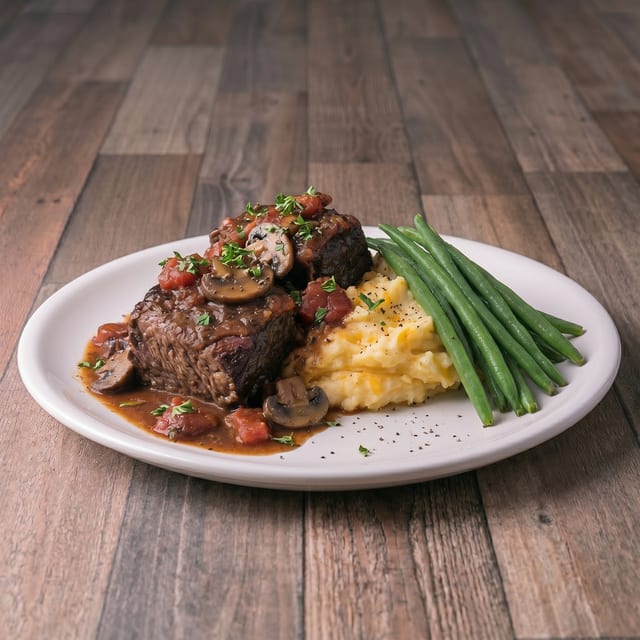 Braised Short Rib.