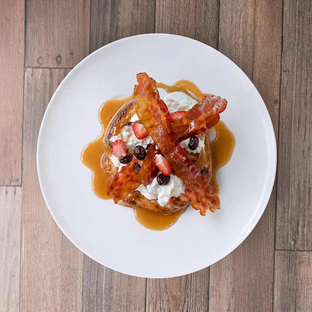 Bacon Stuffed French Toast.