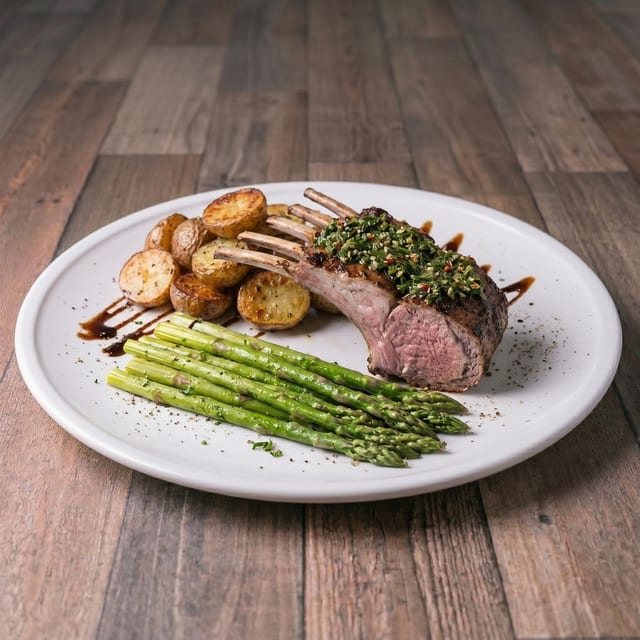 Rack of Lamb.