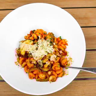 Roasted Vegetable & Gouda Pasta