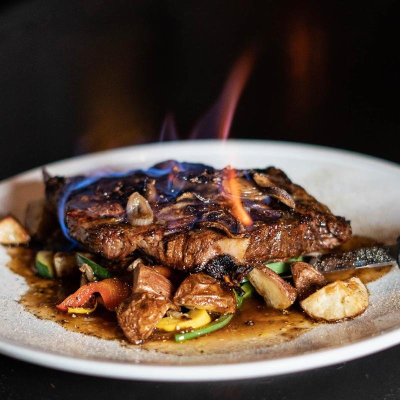 FLAMING RIBEYE